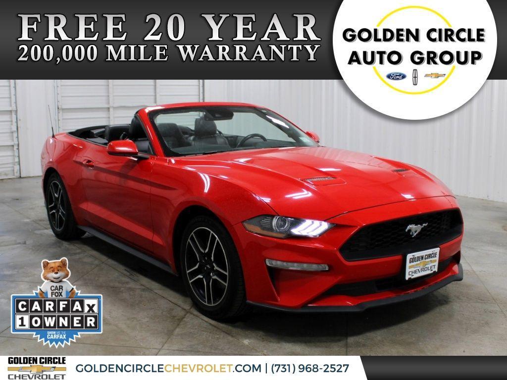 used 2022 Ford Mustang car, priced at $22,865