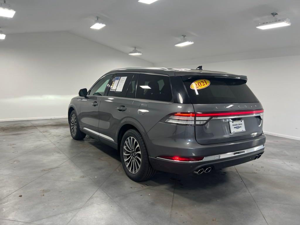 used 2021 Lincoln Aviator car, priced at $40,418