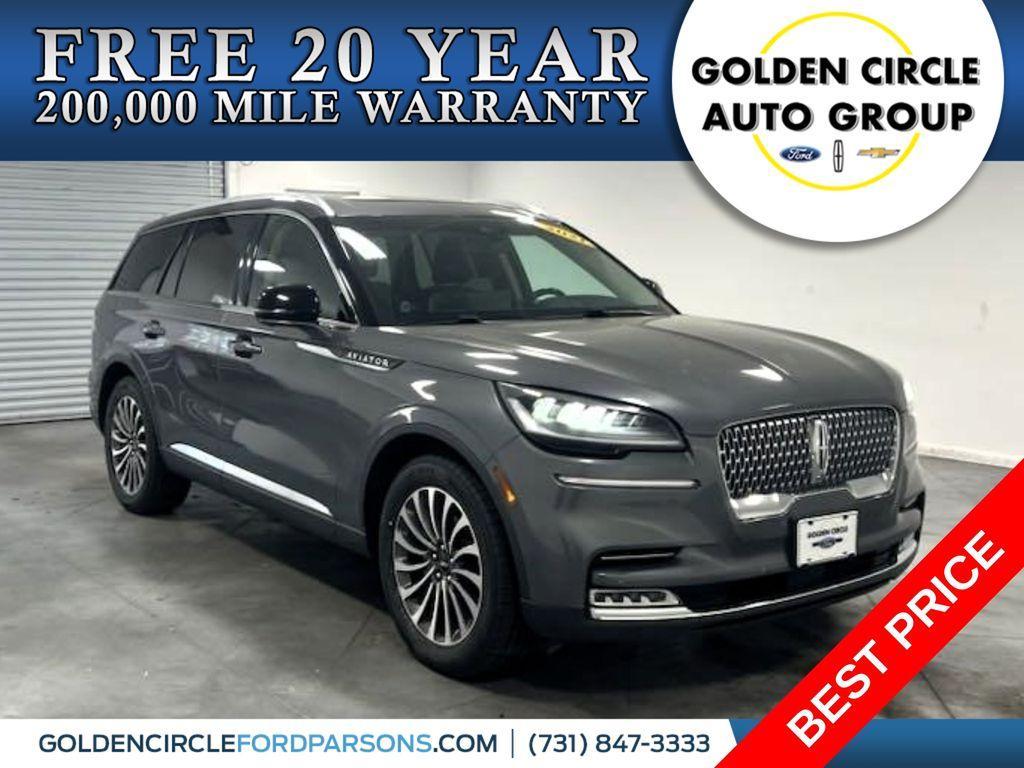 used 2021 Lincoln Aviator car, priced at $39,878