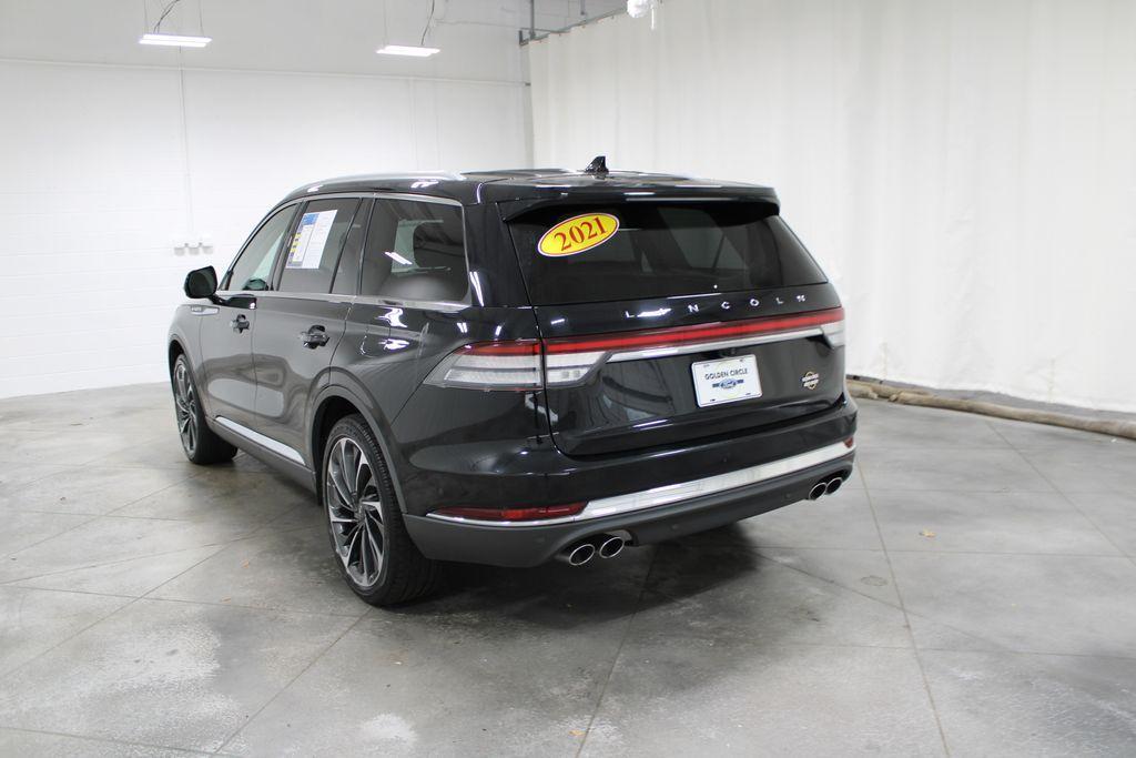 used 2021 Lincoln Aviator car, priced at $39,527