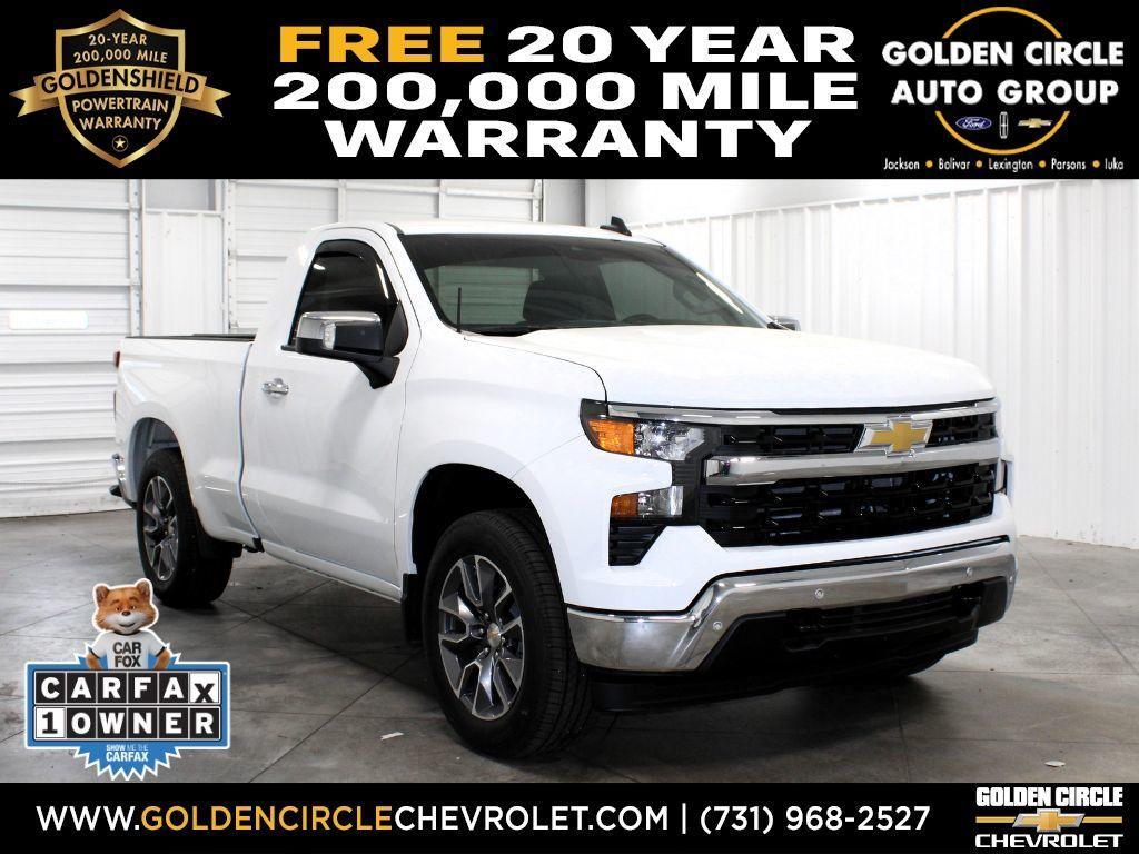 used 2024 Chevrolet Silverado 1500 car, priced at $33,478