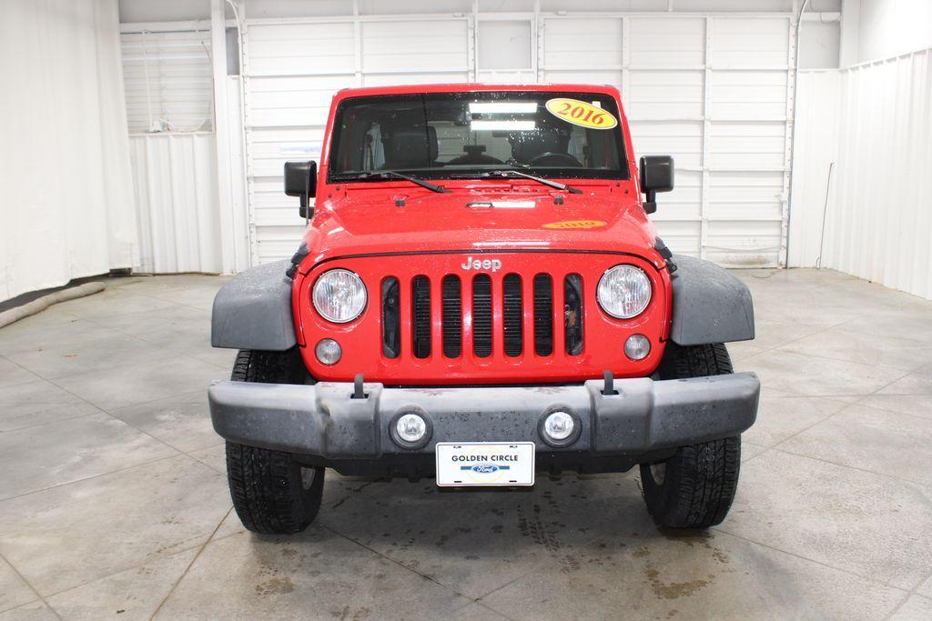 used 2016 Jeep Wrangler Unlimited car, priced at $18,444