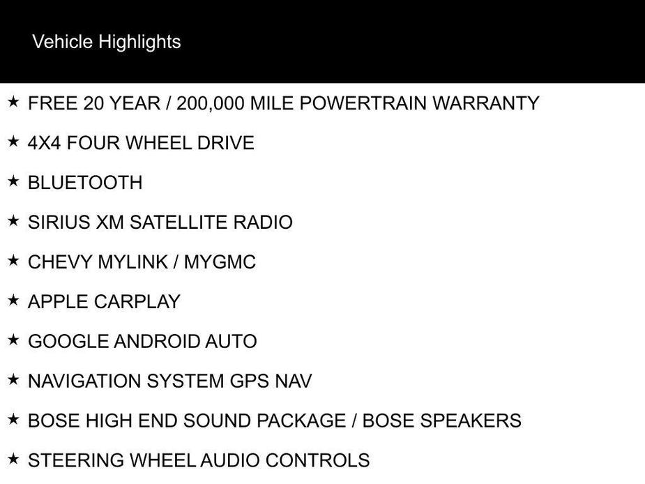 new 2025 Chevrolet Tahoe car, priced at $76,688