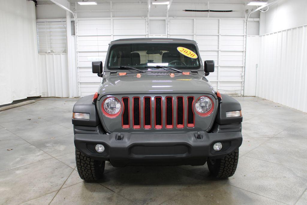 used 2020 Jeep Wrangler Unlimited car, priced at $27,000