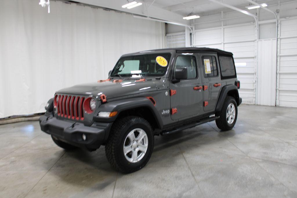 used 2020 Jeep Wrangler Unlimited car, priced at $27,000