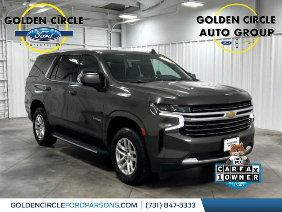 used 2021 Chevrolet Tahoe car, priced at $44,284