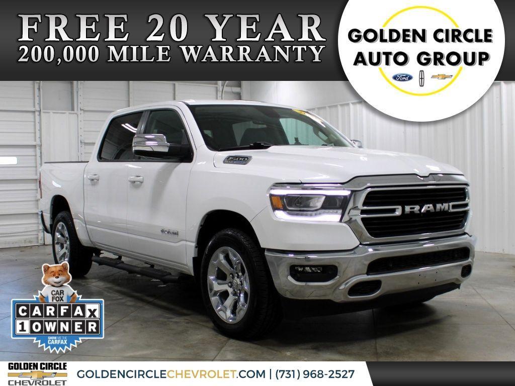 used 2021 Ram 1500 car, priced at $34,857