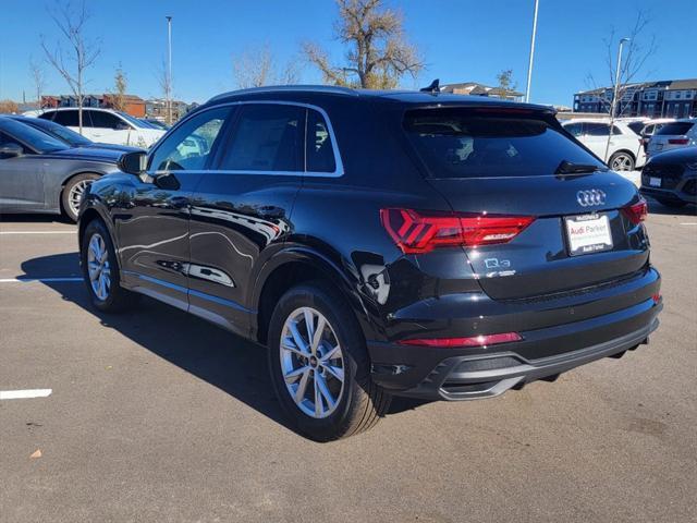 new 2024 Audi Q3 car, priced at $43,640