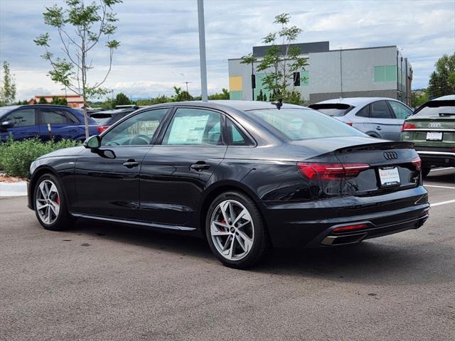 new 2024 Audi A4 car, priced at $51,185