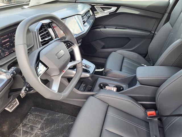 new 2025 Audi Q4 e-tron Sportback car, priced at $68,175