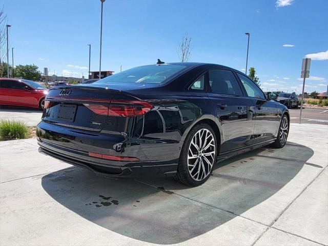 new 2024 Audi A8 car, priced at $107,680