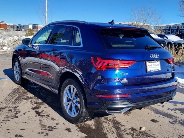 used 2021 Audi Q3 car, priced at $27,950