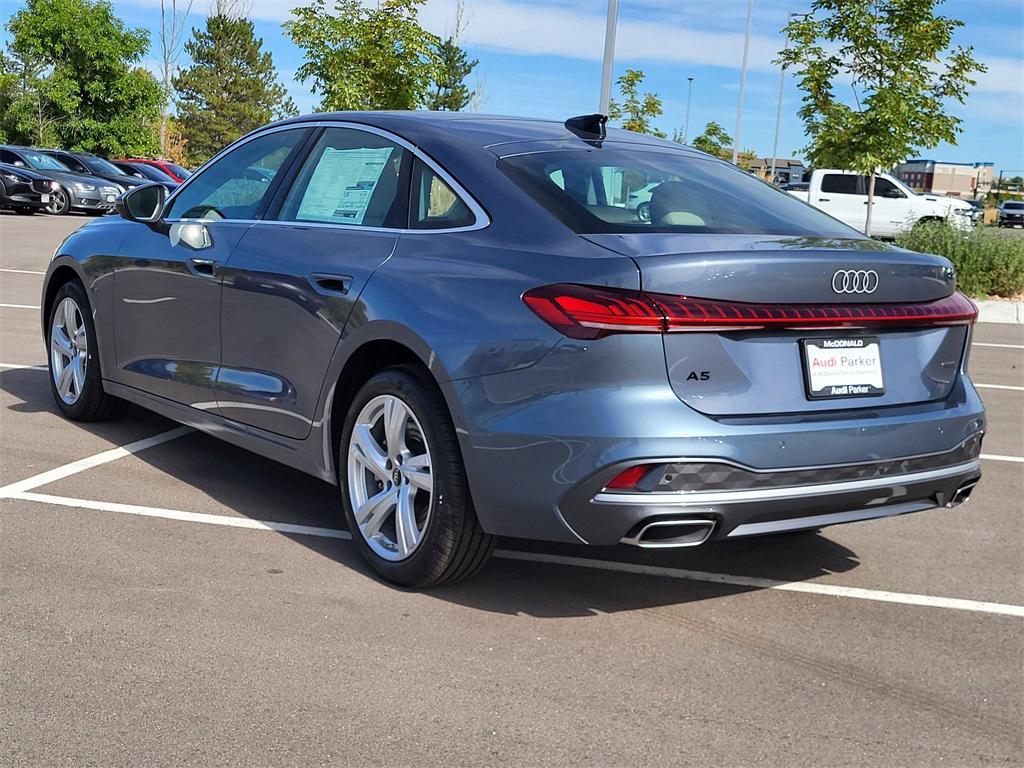 new 2025 Audi A5 car, priced at $55,850