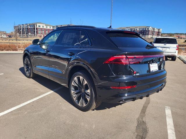 new 2025 Audi Q8 car, priced at $85,955