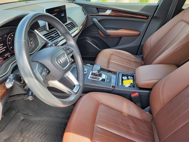 used 2018 Audi Q5 car, priced at $21,500