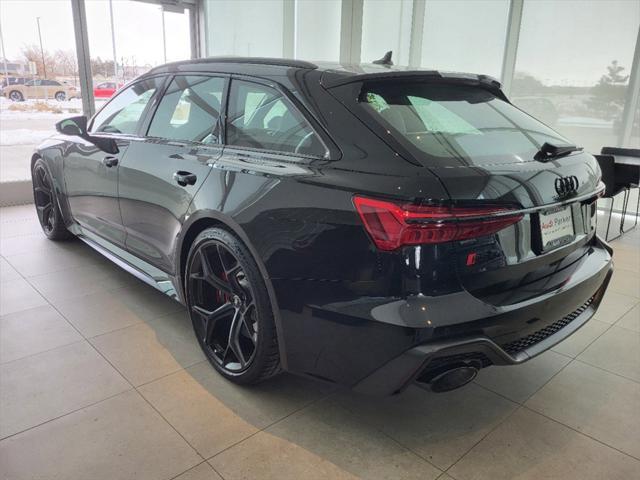 new 2025 Audi RS 6 Avant car, priced at $147,365