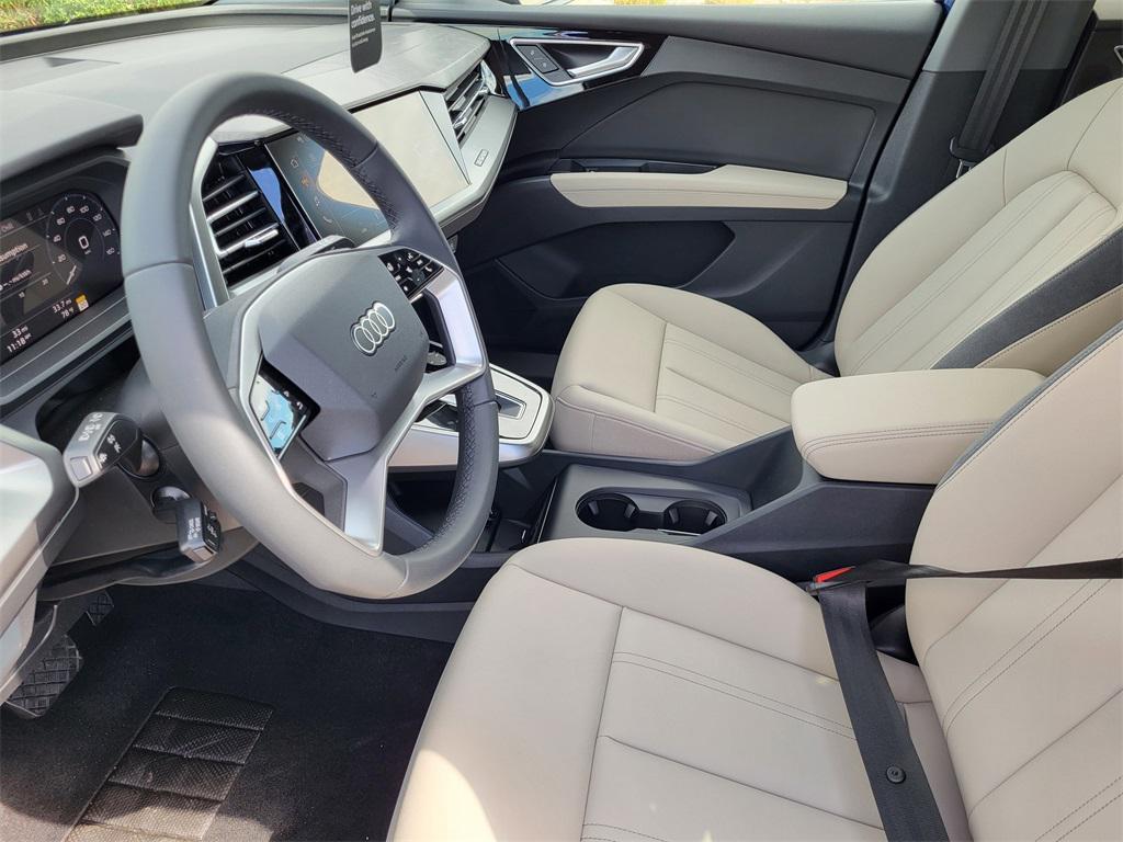 new 2025 Audi Q4 e-tron car, priced at $62,010