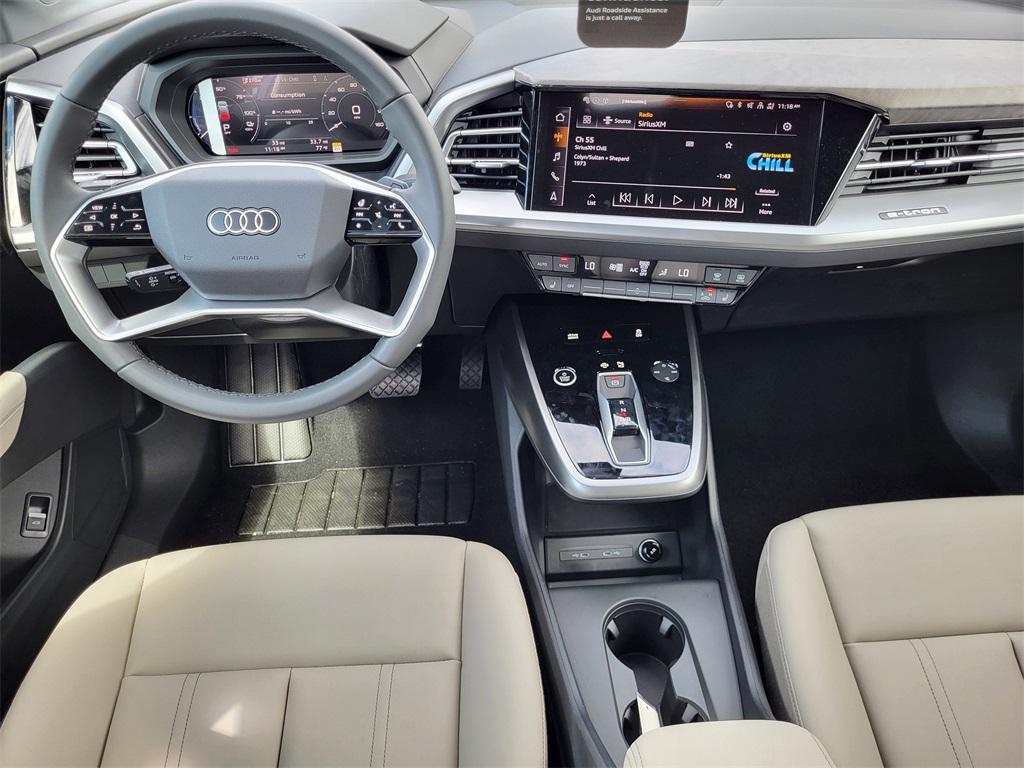 new 2025 Audi Q4 e-tron car, priced at $62,010