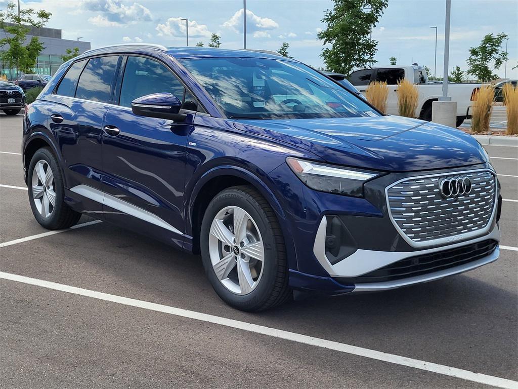 new 2025 Audi Q4 e-tron car, priced at $62,010