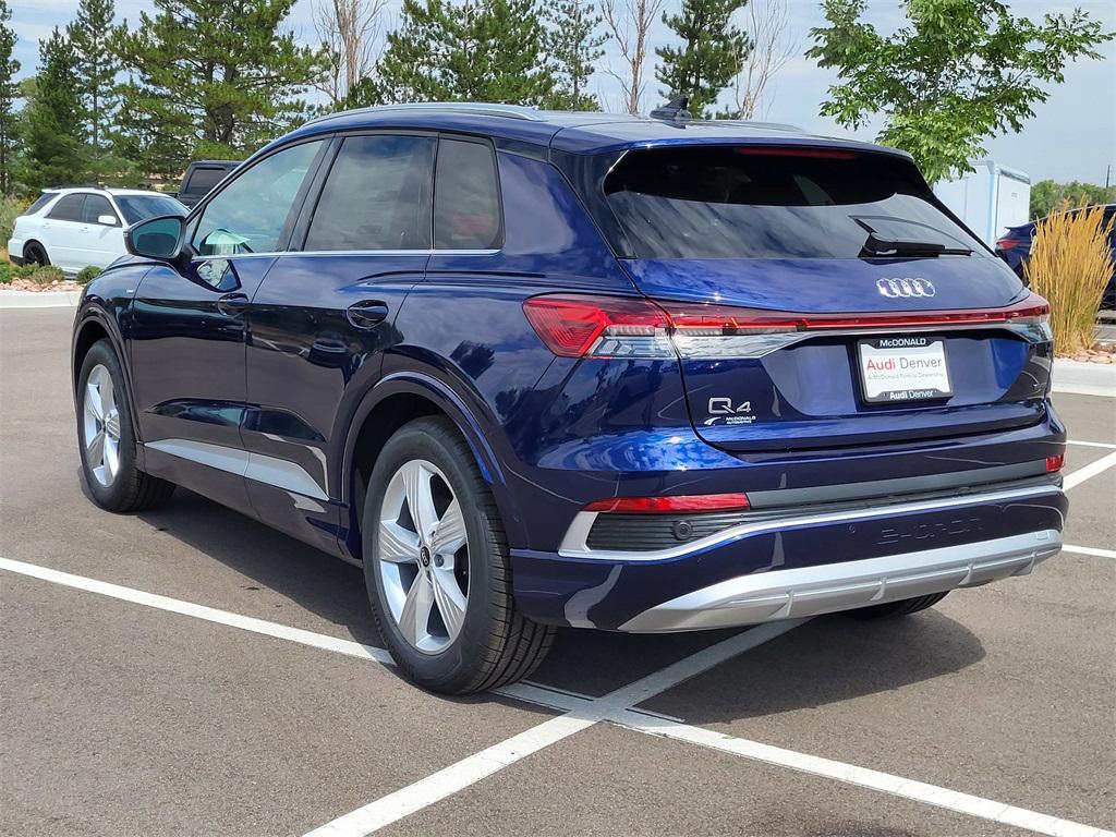 new 2025 Audi Q4 e-tron car, priced at $62,010