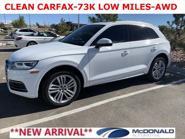 used 2018 Audi Q5 car, priced at $20,450