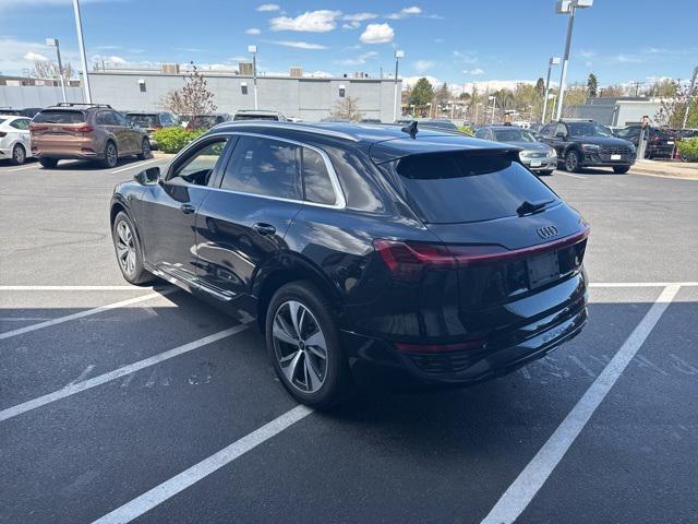 used 2024 Audi Q8 e-tron car, priced at $56,000