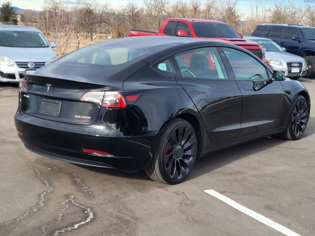 used 2023 Tesla Model 3 car, priced at $34,550