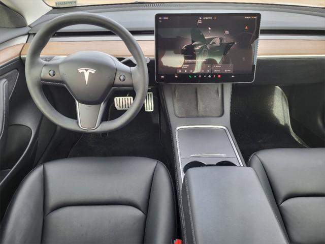 used 2023 Tesla Model 3 car, priced at $34,550