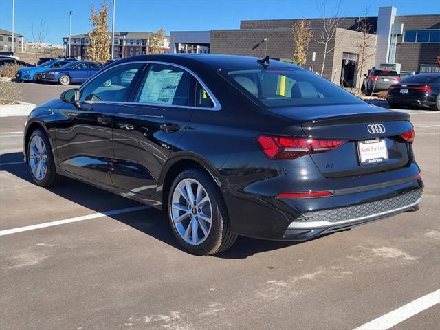 new 2025 Audi A3 car, priced at $41,990