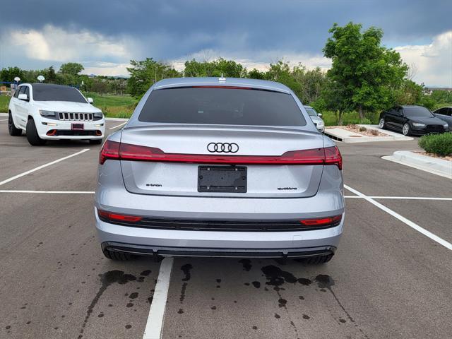 used 2022 Audi e-tron Sportback car, priced at $40,500