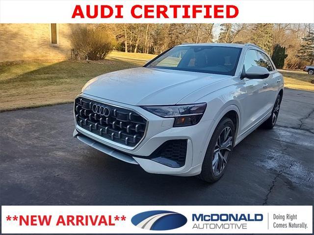 used 2024 Audi Q8 car, priced at $69,799