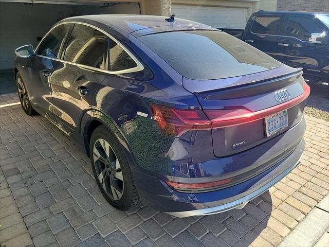 used 2022 Audi e-tron Sportback car, priced at $31,000