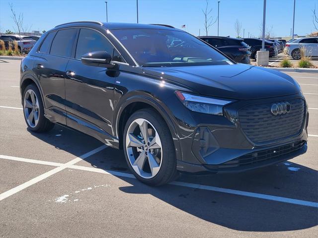 new 2025 Audi Q4 e-tron car, priced at $65,685