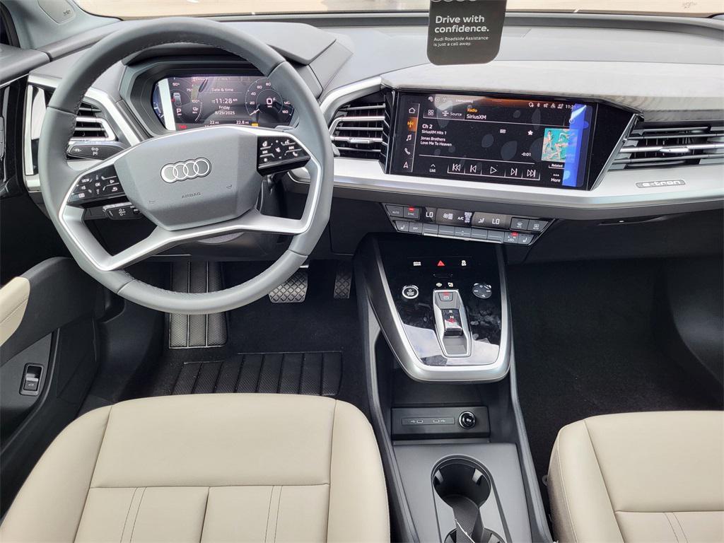 new 2025 Audi Q4 e-tron car, priced at $63,660