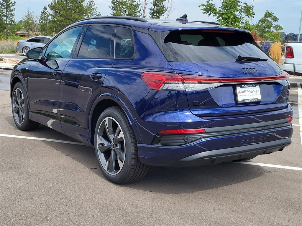 new 2025 Audi Q4 e-tron car, priced at $63,660