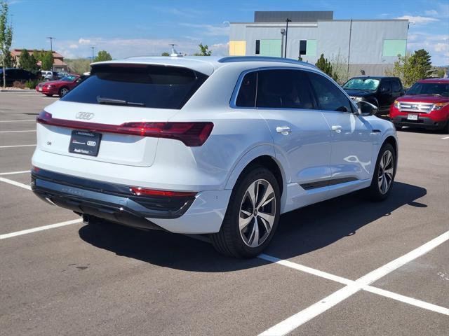 used 2024 Audi Q8 e-tron car, priced at $50,338