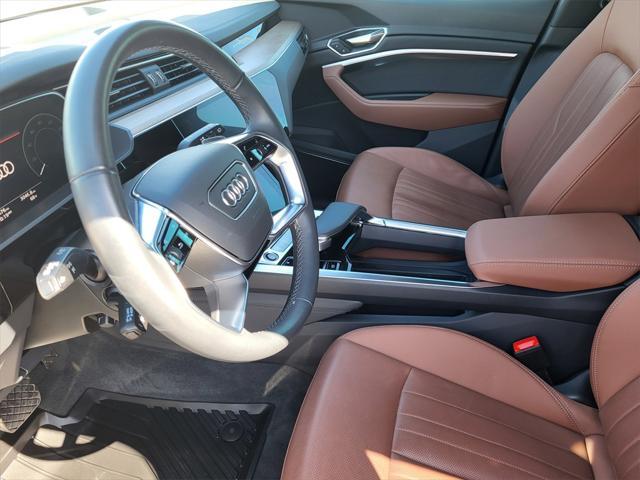 used 2024 Audi Q8 e-tron car, priced at $50,338