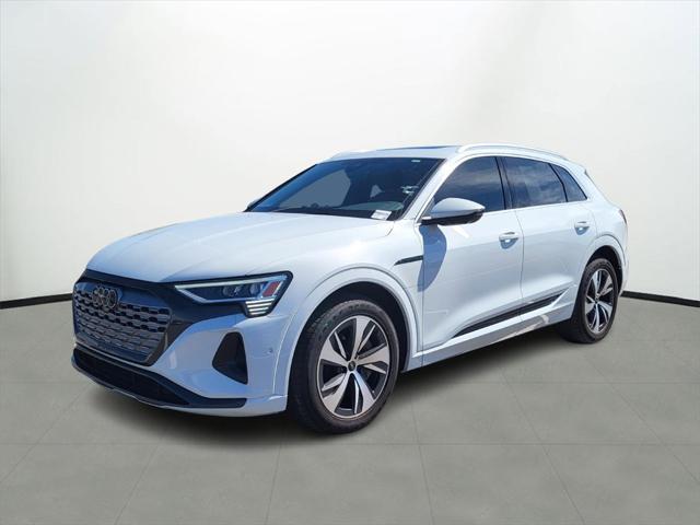used 2024 Audi Q8 e-tron car, priced at $51,844
