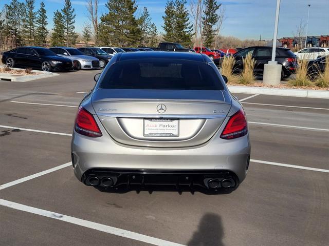 used 2019 Mercedes-Benz AMG C 43 car, priced at $34,950