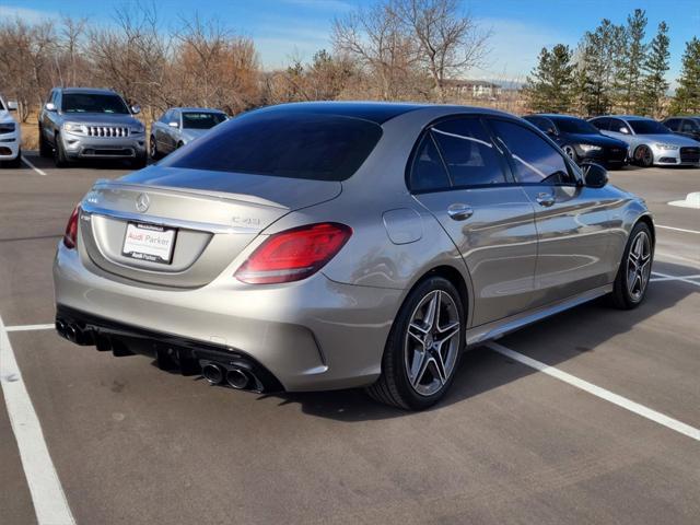 used 2019 Mercedes-Benz AMG C 43 car, priced at $34,950