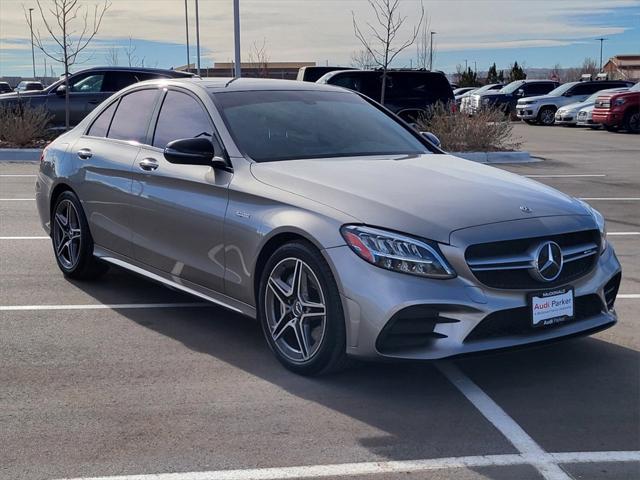 used 2019 Mercedes-Benz AMG C 43 car, priced at $34,950