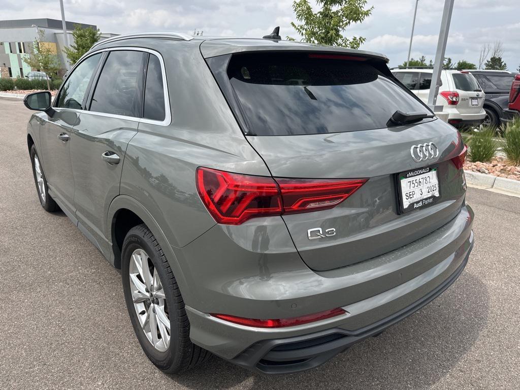 used 2024 Audi Q3 car, priced at $34,201
