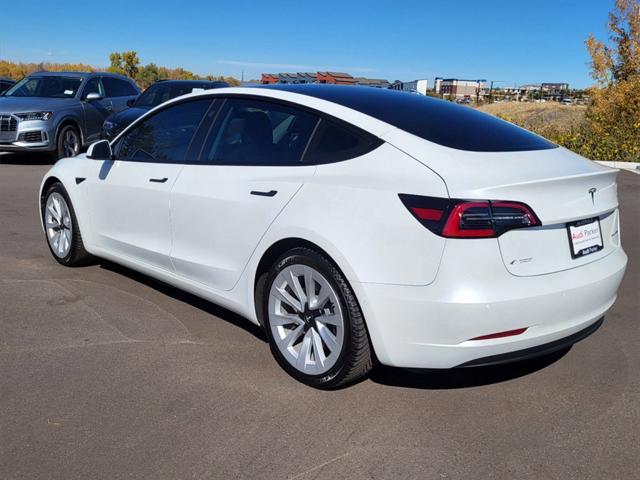 used 2021 Tesla Model 3 car, priced at $27,750