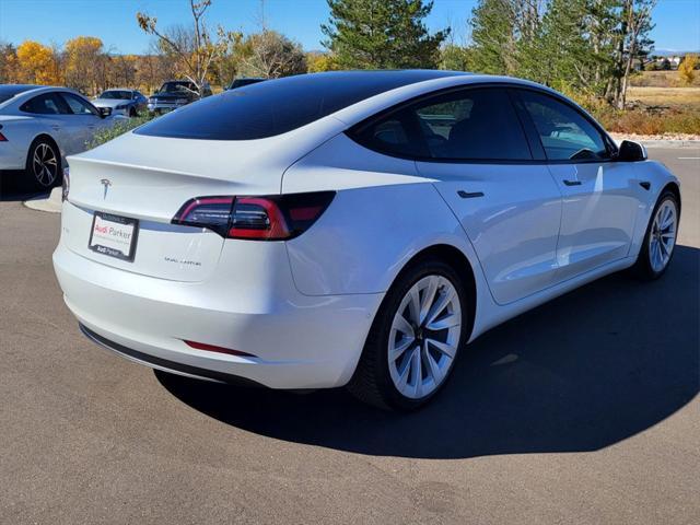 used 2021 Tesla Model 3 car, priced at $27,750