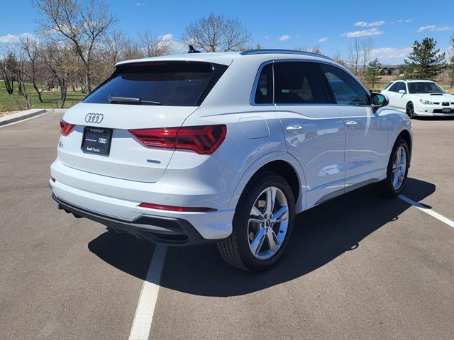 used 2024 Audi Q3 car, priced at $38,146