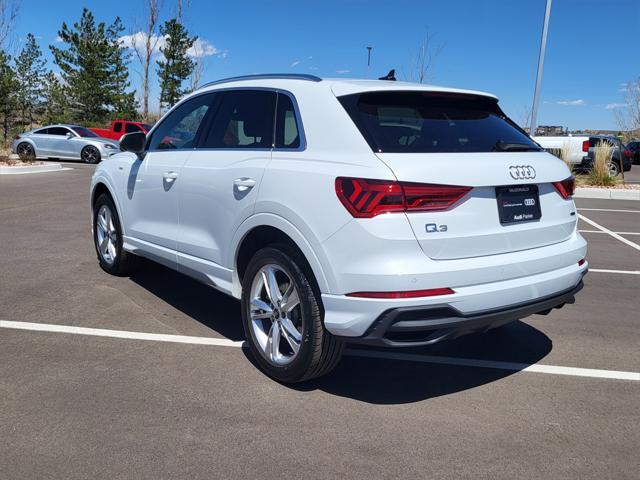 used 2024 Audi Q3 car, priced at $38,146