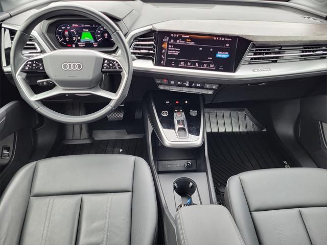 used 2024 Audi Q4 e-tron car, priced at $40,523