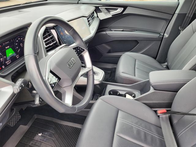 used 2024 Audi Q4 e-tron car, priced at $40,523