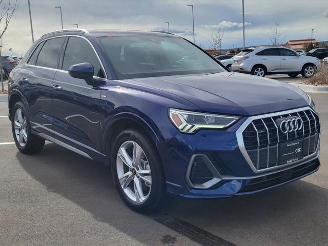 used 2022 Audi Q3 car, priced at $30,750