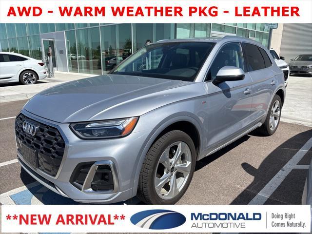 used 2022 Audi Q5 car, priced at $27,000